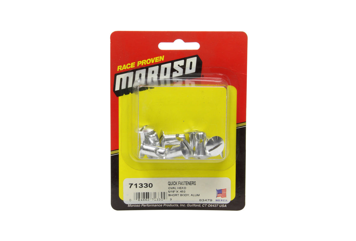 Oval Head Quick Fastener 5/16 x .450 - 71330