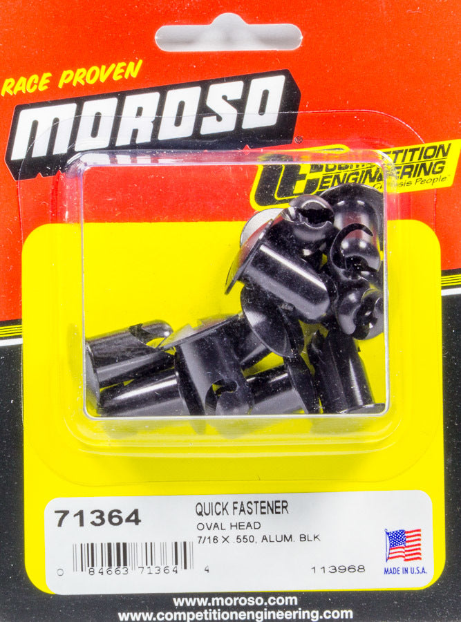 Oval Head Quick Fastener 7/16 x .550 - 71364
