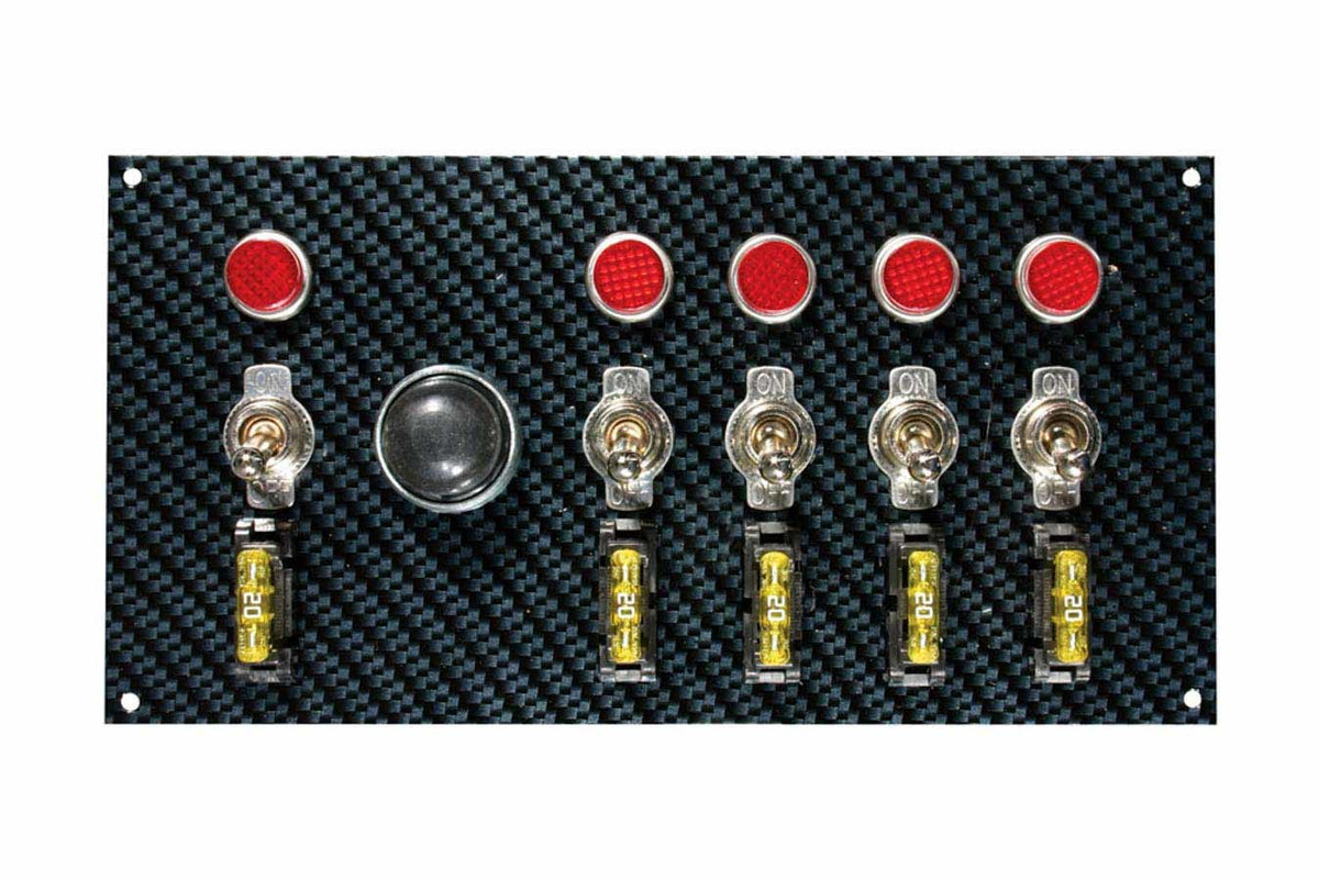 Fiber Design Switch Panel - Black/Black - 74139