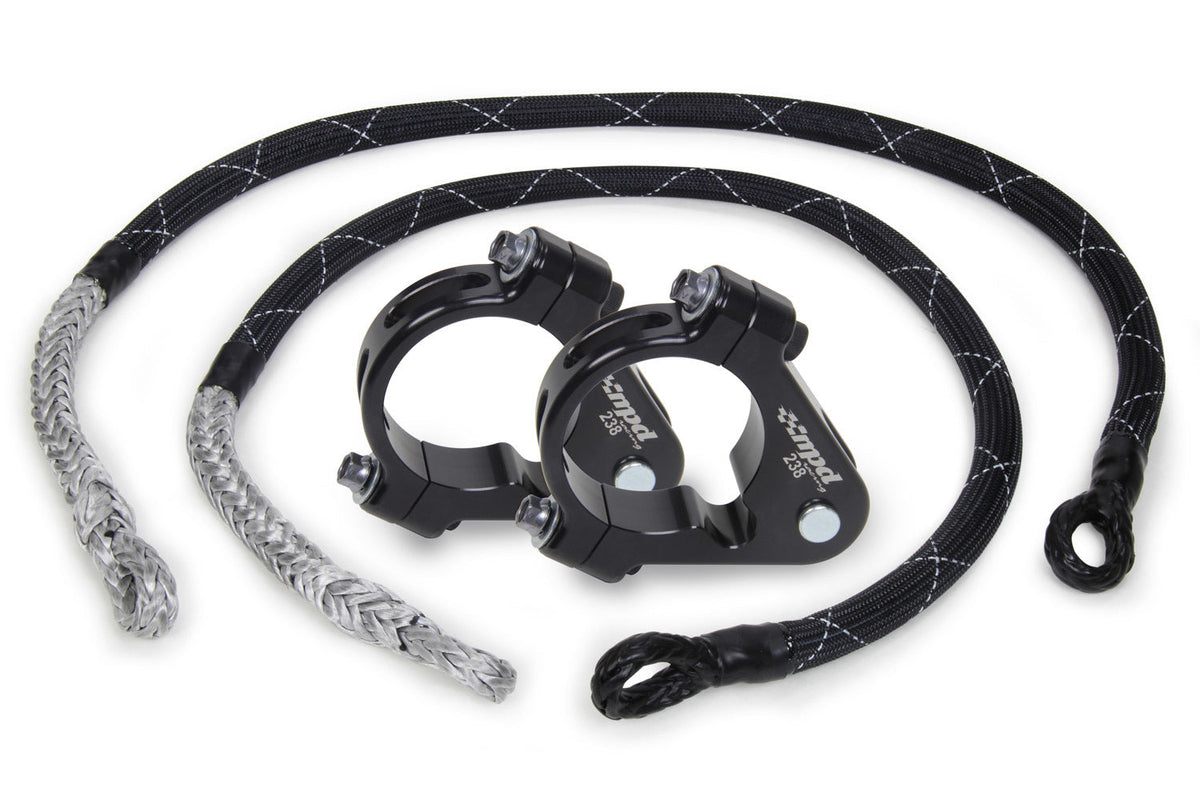 Axle Tether Pair With 2.38in Clamps - MPD10501