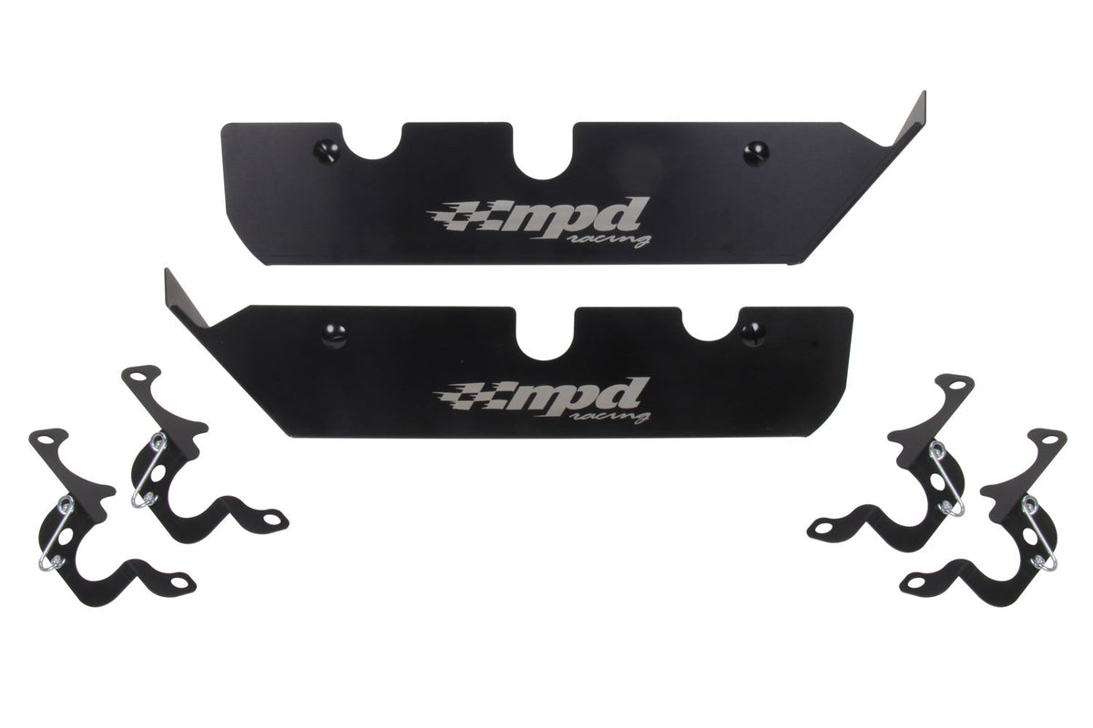 Spark Plug Guards Complete Set Black - MPD18001