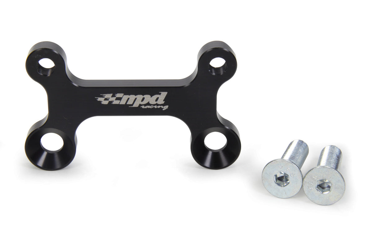 Brake Bracket Front Mount DMI Style Black - MPD28300