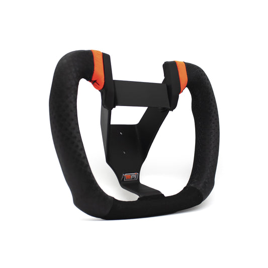 Butterfly Steering Wheel 8.5 Drag Race Alum - MPIDRGBFLY85