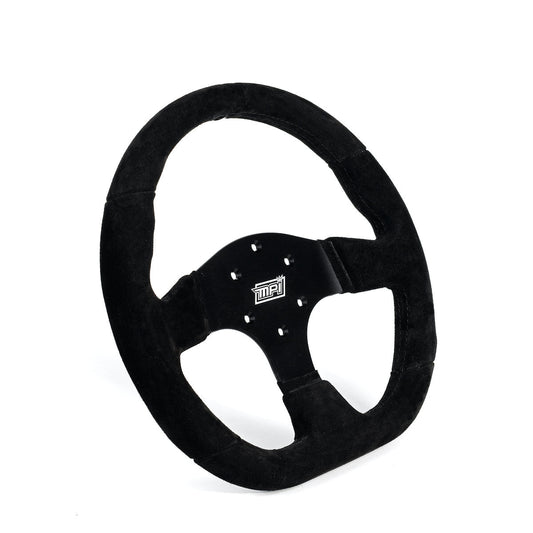 Touring Steering Wheel 13in Full Black D Shaped - MPIGT213B