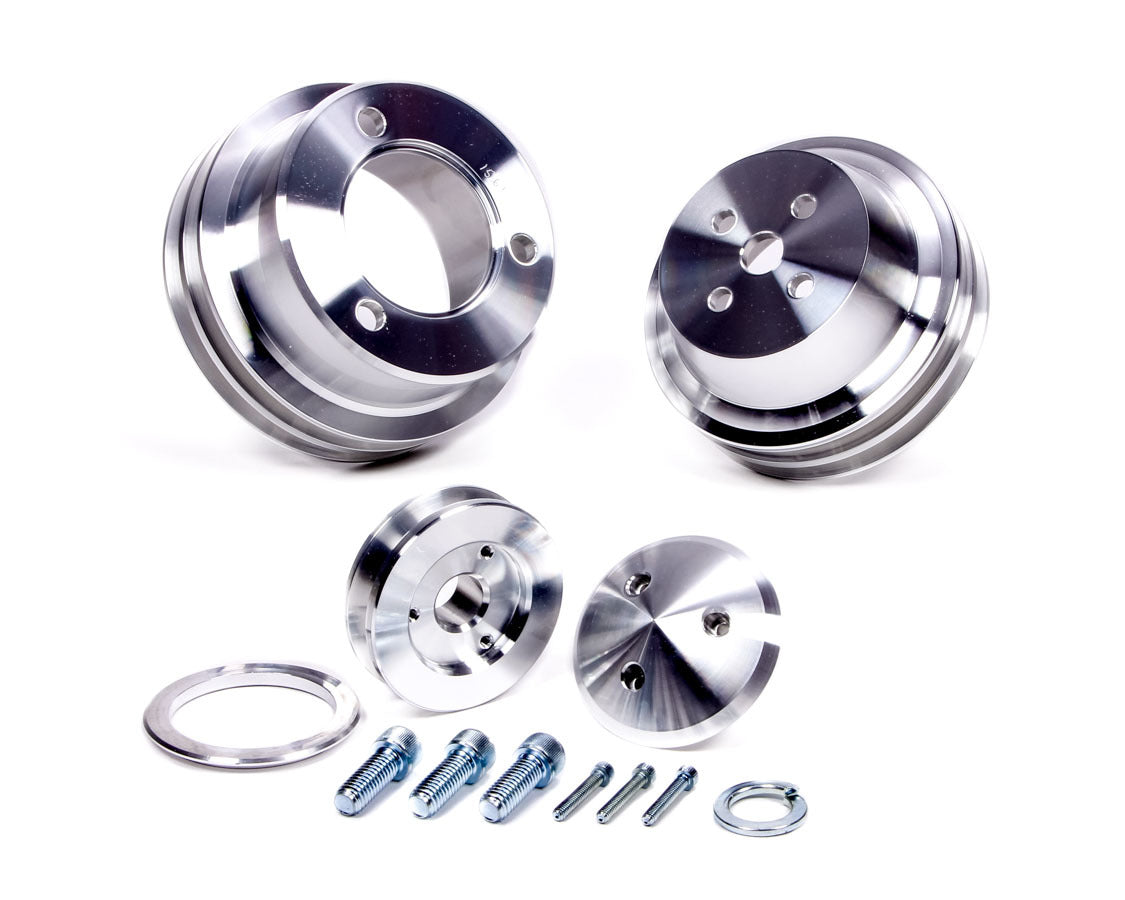 289-351 Ford 3pc Pulley Set - 1565