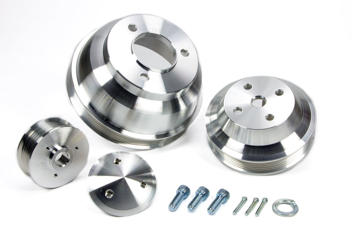 BBC Long w/p Serpentine Conversion Pulley Kit - 7310