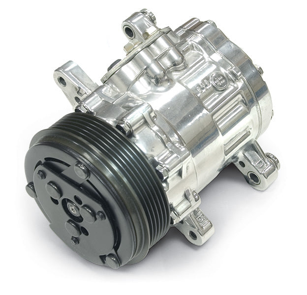 Sanden Style Chrome AC Compressor - P412