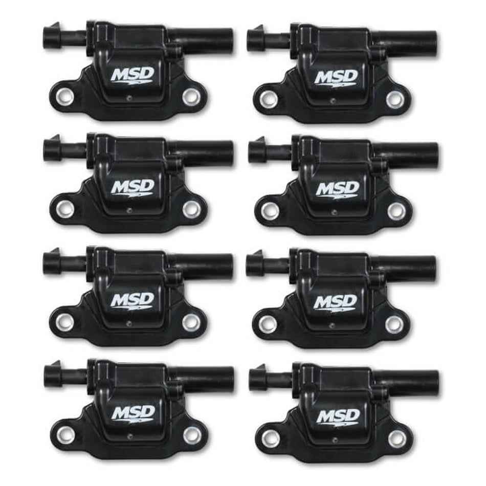 Coil Black Square GM V8 2014-Up 8pk - 826683