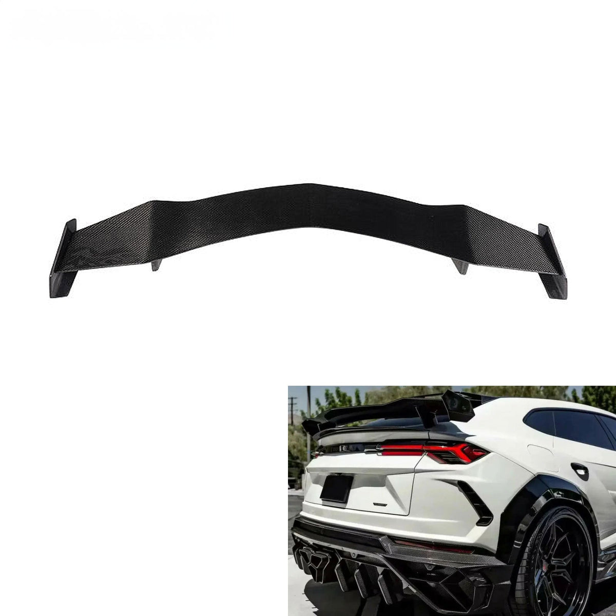 STRATEC SYSTEMS MSY Style Carbon Fiber Rear Spoiler for Lamborghini URUS