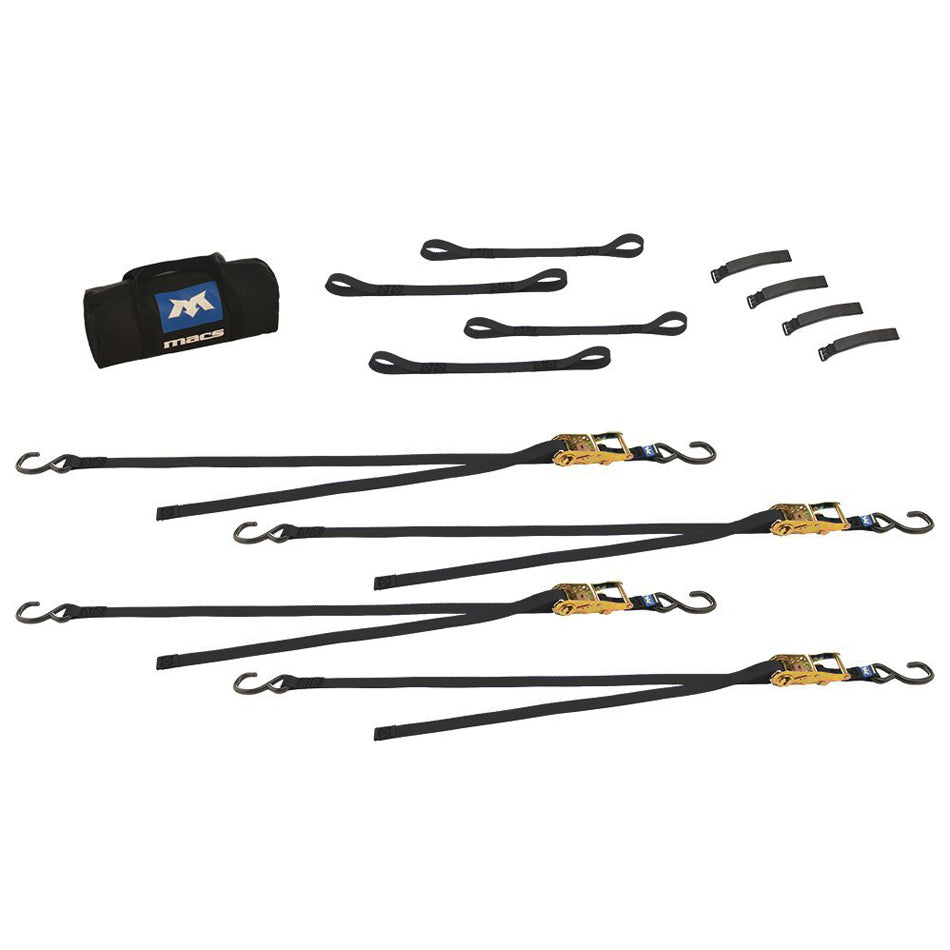 4 Tie Downs - Motorcycle Pack - 510001