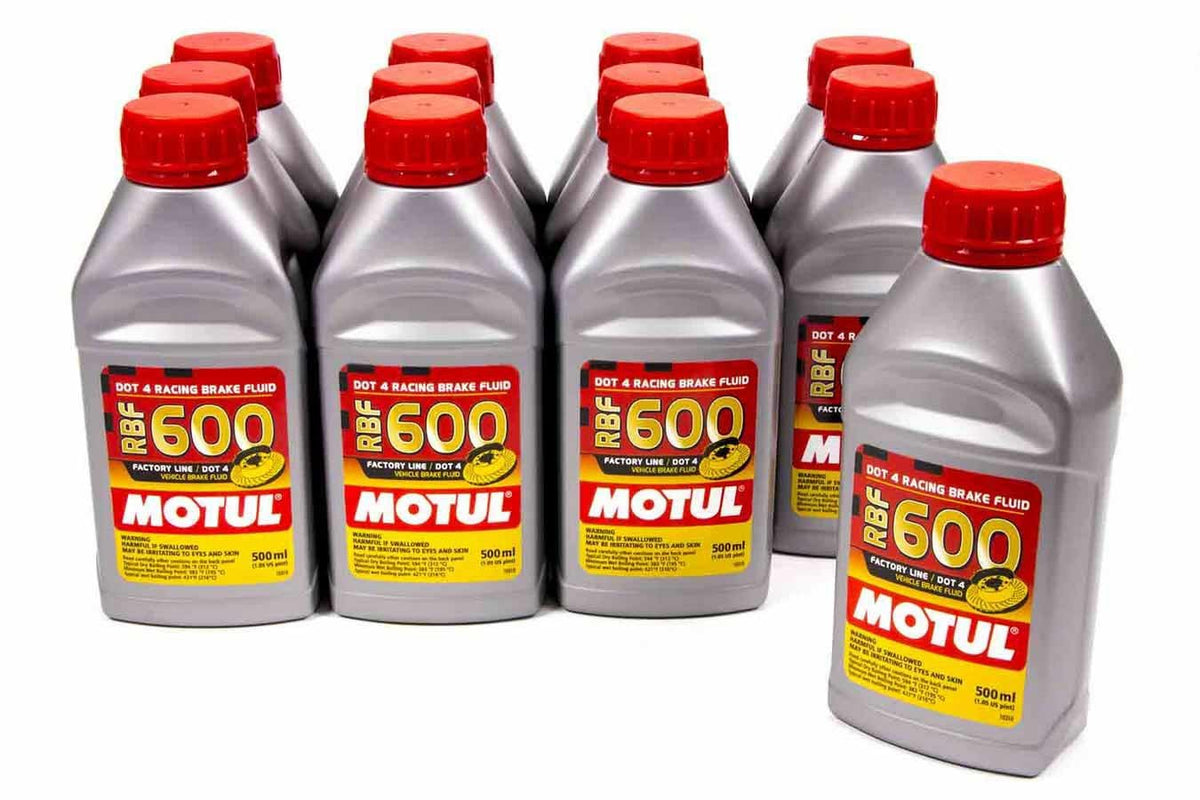 RBF Brake Fluid 600 Degr ee case/12-1/2 Liter - 100949