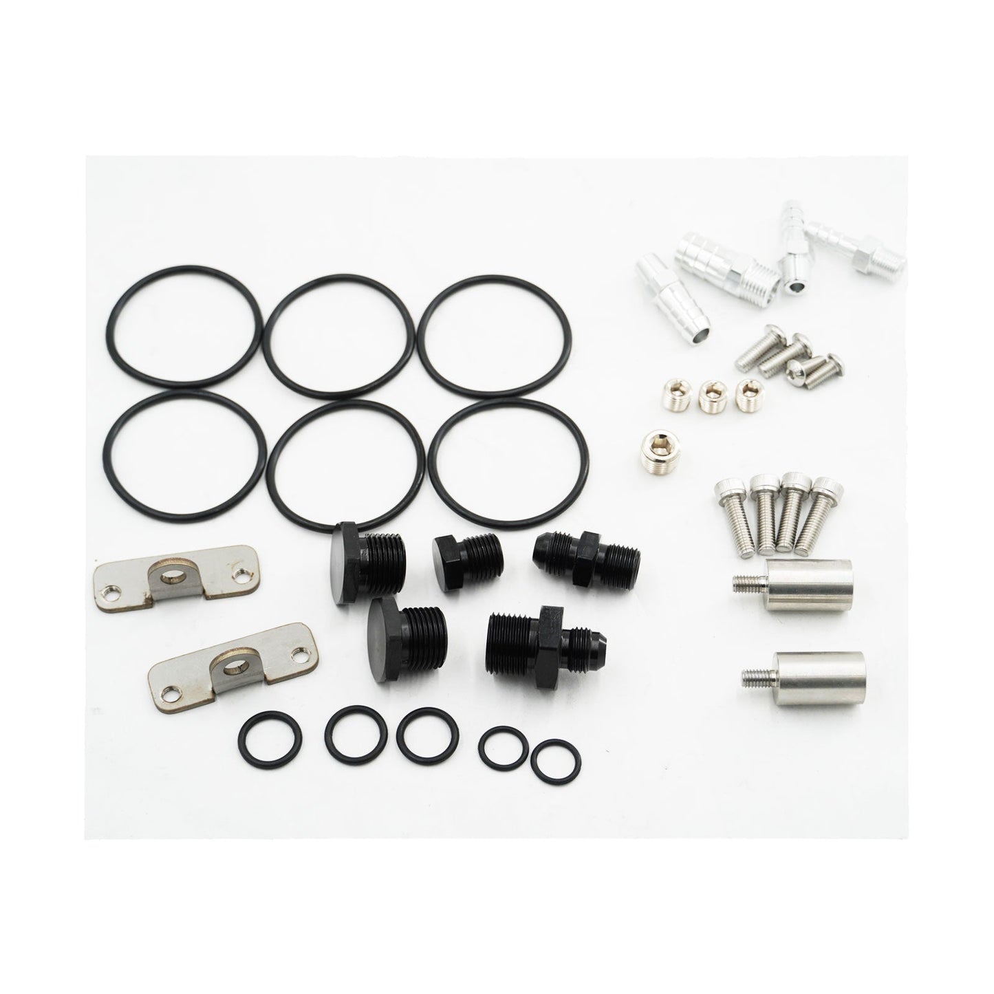 HI Flow Intake Manifold Fuel Rail for BMW N54 135i 335i 535i E90 BLACK