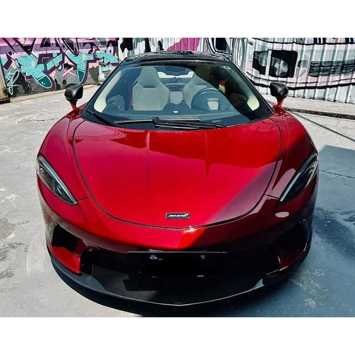 Bull Boost Performance Prepreg Dry Carbon Fiber N Style Front Bumper Lip for McLaren GT - View 3