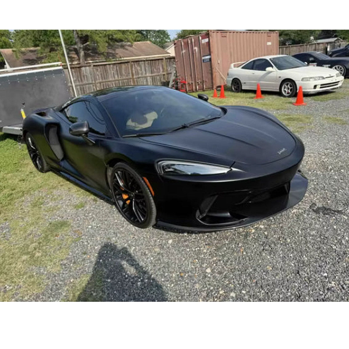 Bull Boost Performance Prepreg Dry Carbon Fiber N Style Front Bumper Lip for McLaren GT - View 2