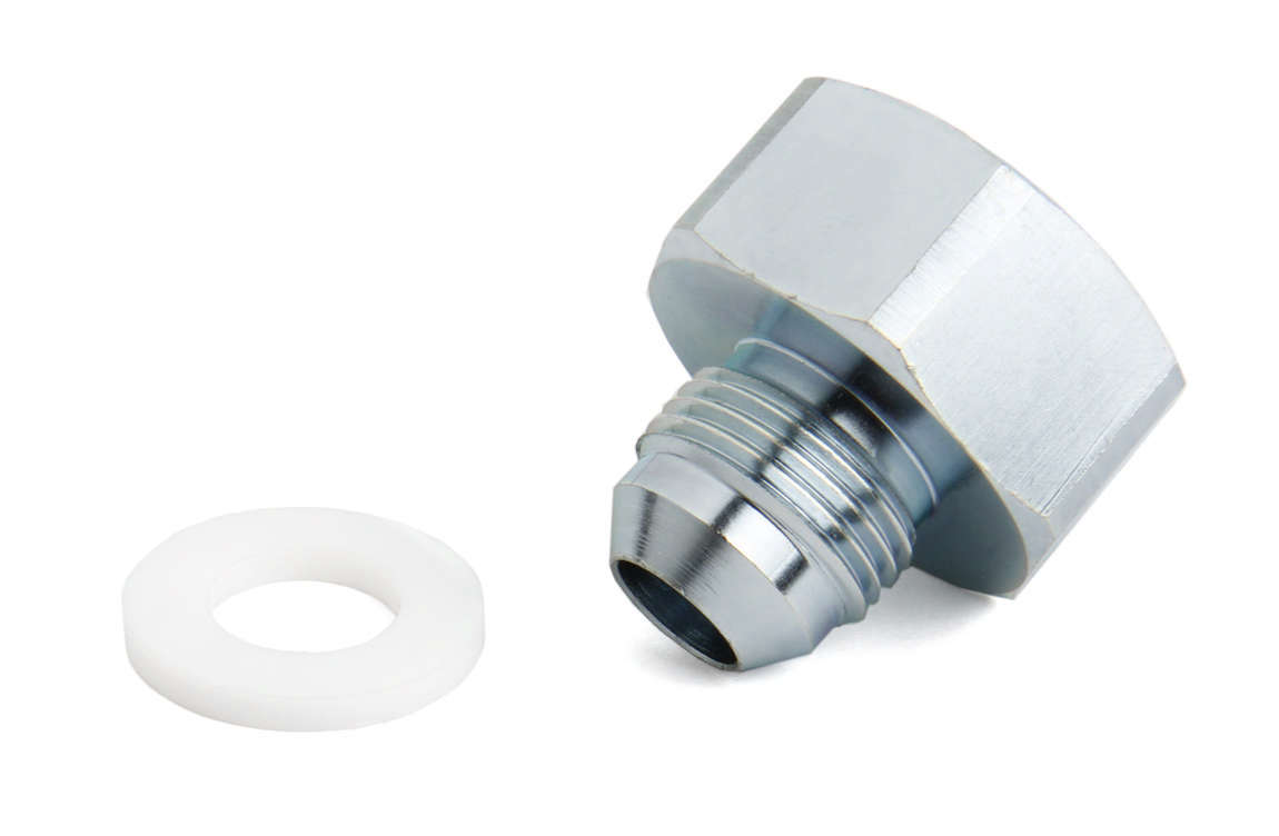 -8AN Bottle Nut Adapter w/Teflon Washer - 16232NOS