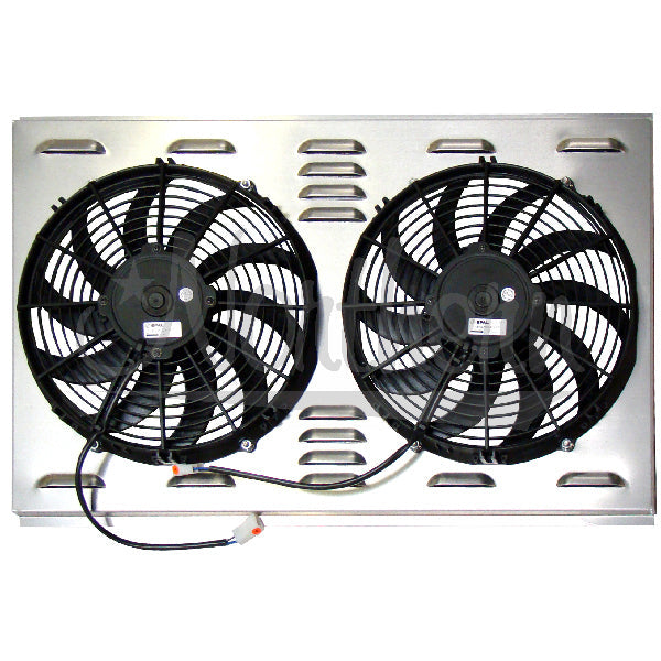 Dual 12in Fans w/Shroud - Z40004