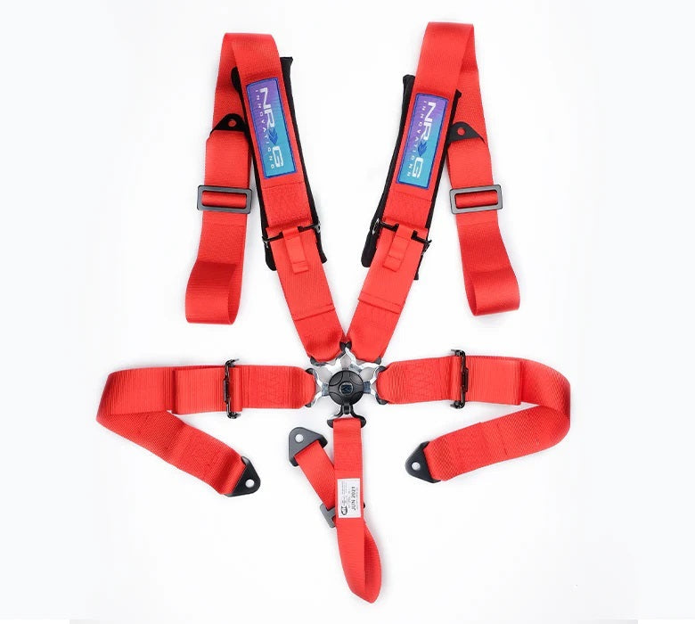 Harness 5-POINT Camlock Red 3I - SBHB6PCRD