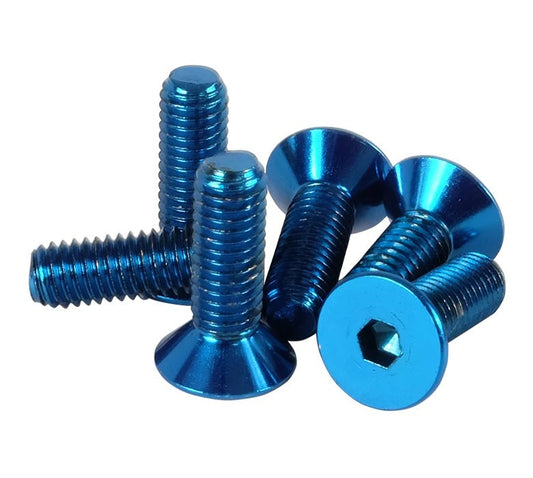 Screw Kit Steering Wheel Blue Conical - SWS100BL