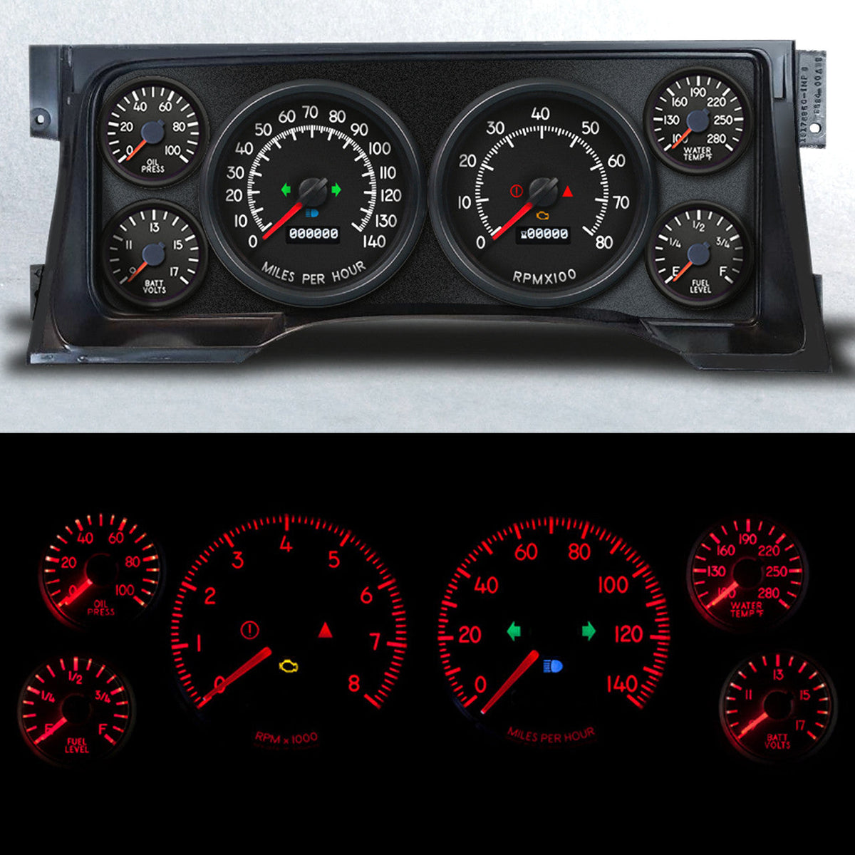 Gauge Kit Aviator Series - 9510401