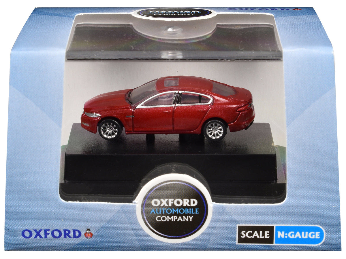 Rapid Vehicles Jaguar XF RHD (Right Hand Drive) Carnelian Red 1/148 (N) Scale Diecast Model Car...