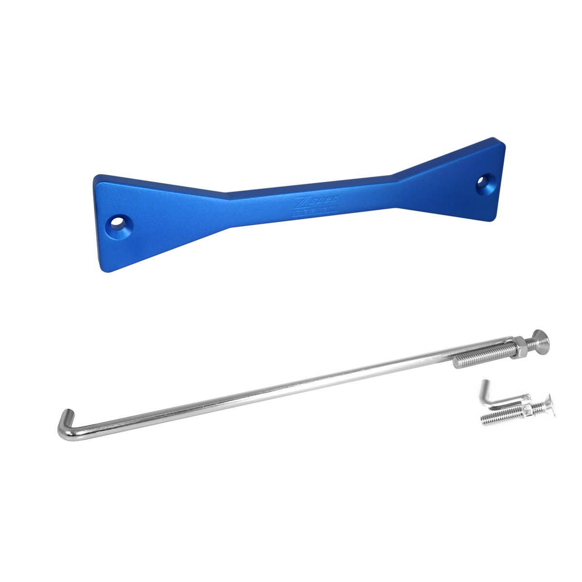 ZSPEC Battery Hold Down/Bracket for '23+ Nissan Z RZ34, Billet w/ Stainless Hardware