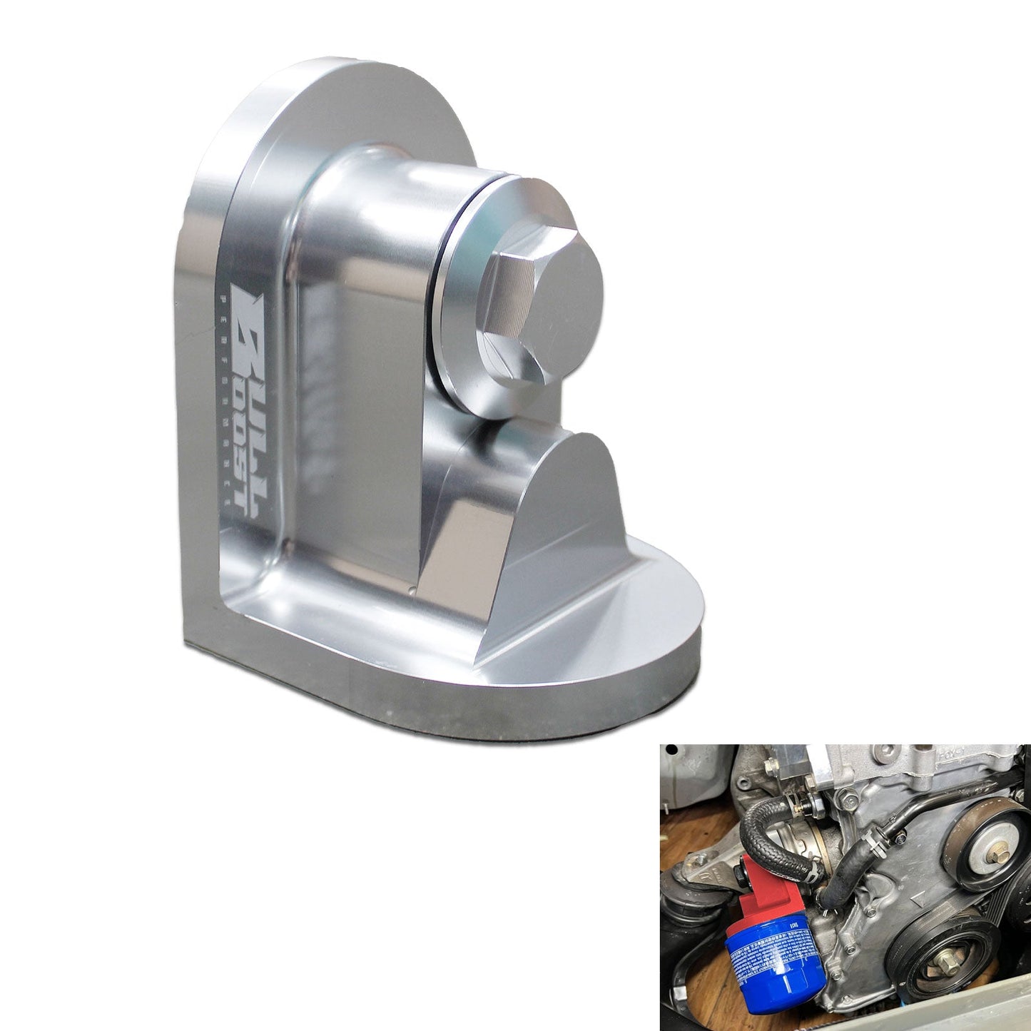 90 Degree Oil Filter Relocation Adapter For Honda EG EK Civic K B D H F Series