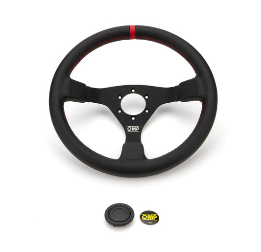 WRC Steering Wheel Black And Red .350 Dia Grip - OD01980073