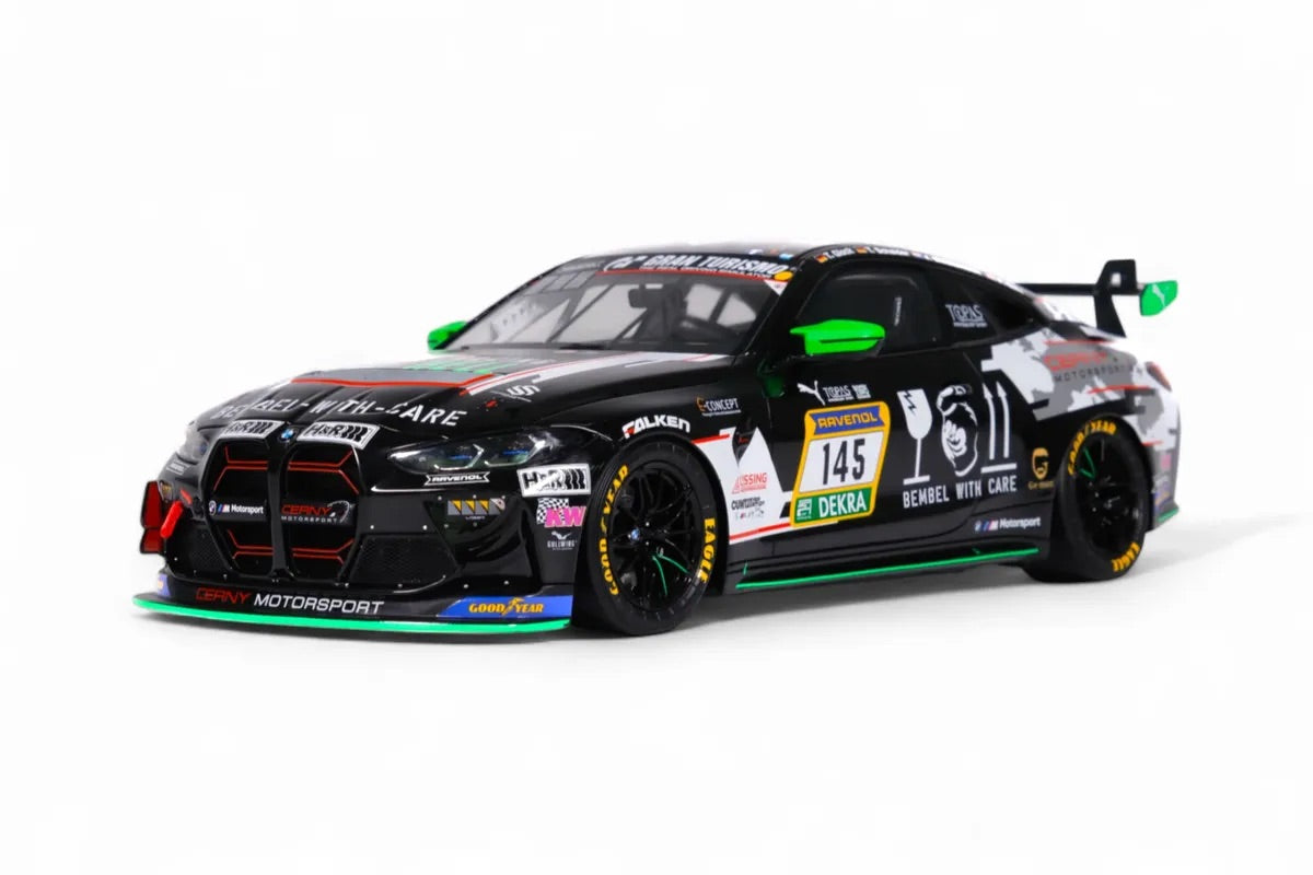 Otto 2024 BMW M4 GT4 #145 Cerny Motorsport DTM Season 2024 Black 1:18
