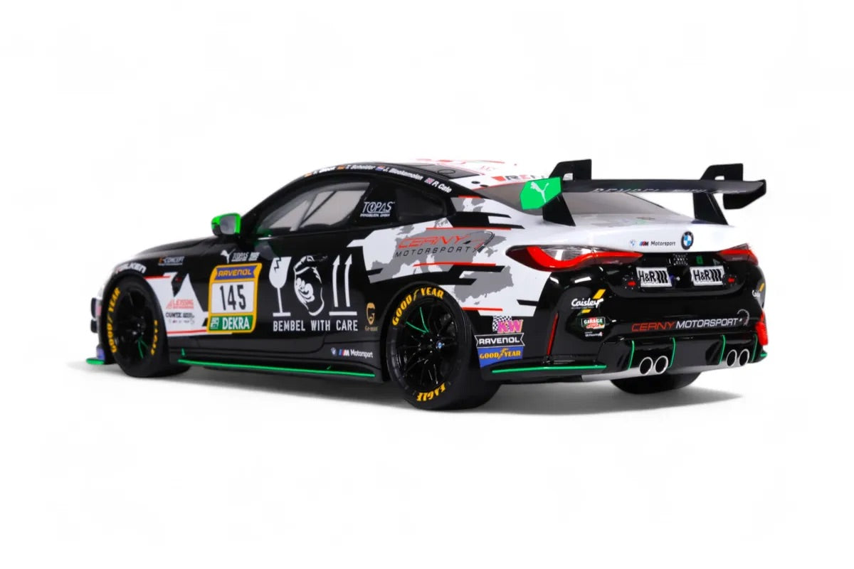 Otto 2024 BMW M4 GT4 #145 Cerny Motorsport DTM Season 2024 Black 1:18