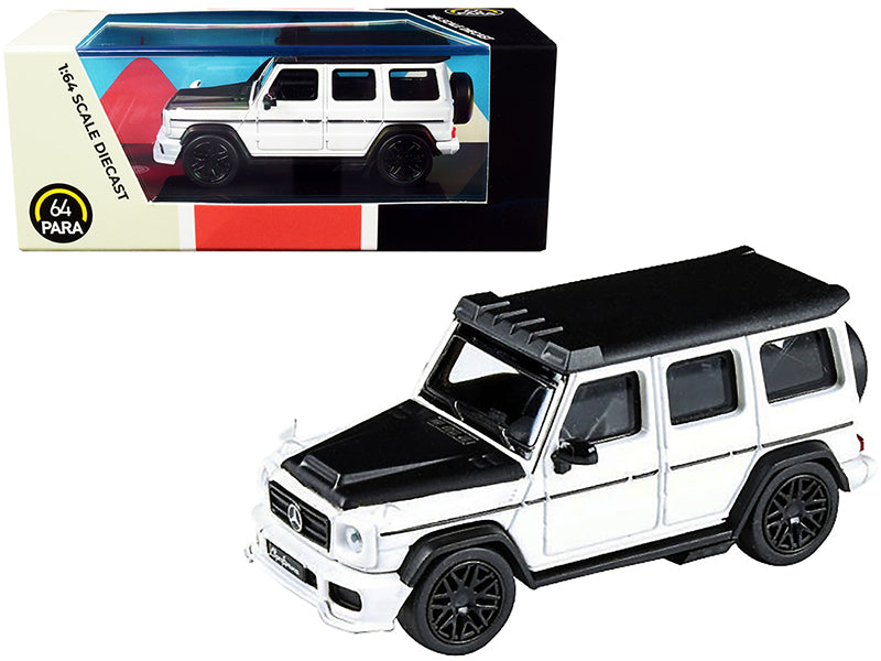 Rapid Vehicles Mercedes AMG G63 Liberty Walk Wagon White with Black Hood and Top 1/64 Diecast...