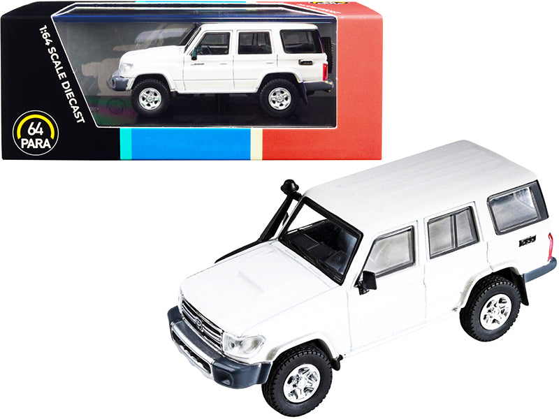 Rapid Vehicles Toyota Land Cruiser 76 French Vanilla Pearl White 1/64 Diecast Model Car by...