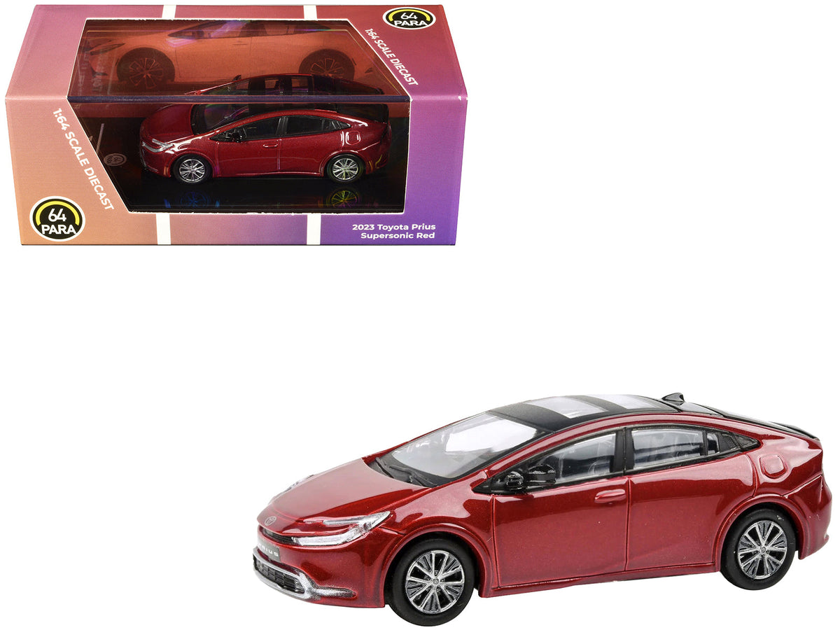 Rapid Vehicles 2023 Toyota Prius Supersonic Red Metallic with Black Top and Sun Roof and Sun Roof...