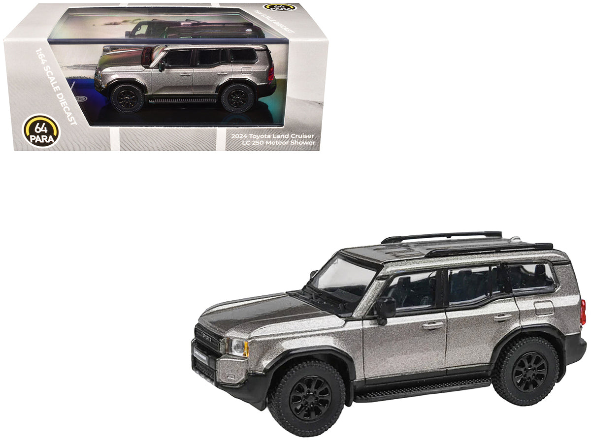 Rapid Vehicles 2024 Toyota Land Cruiser 250 Prado Meteor Shower Silver Metallic 1/64 Diecast...