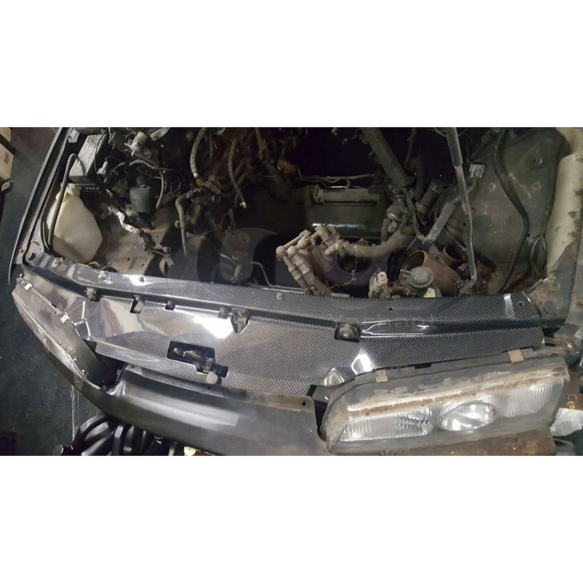 STRATEC SYSTEMS Fiberglass Garage Defense Style Cooling Panel for Nissan Skyline R32 GTR - View 4