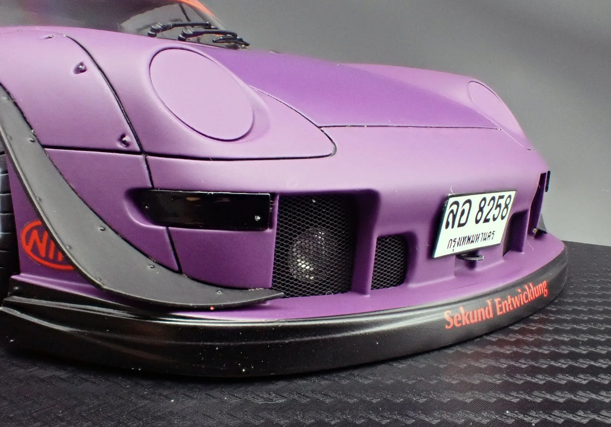 STM Diecast Ignition Model Porsche 993 RWB Widebody "Rotana" Matte Purple 1:18 - View 8