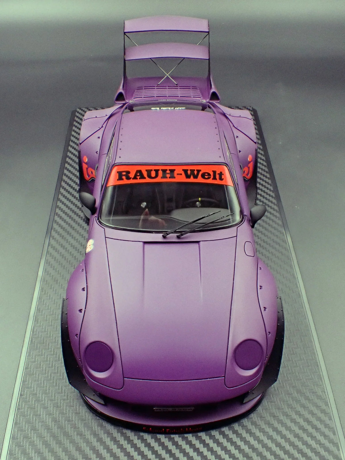Ignition Model Porsche 993 RWB Widebody "Rotana" Matte Purple 1:18