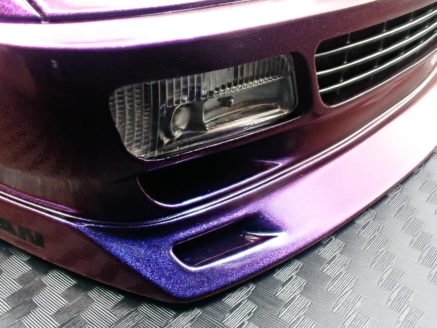 Ignition-Model Ferrari Testarossa 512 LBWK LB-Works Purple Metallic 1:18