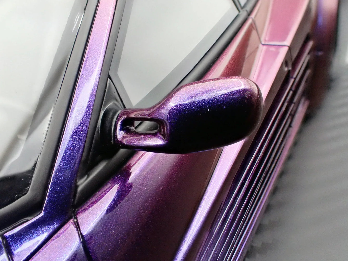 Ignition-Model Ferrari Testarossa 512 LBWK LB-Works Purple Metallic 1:18