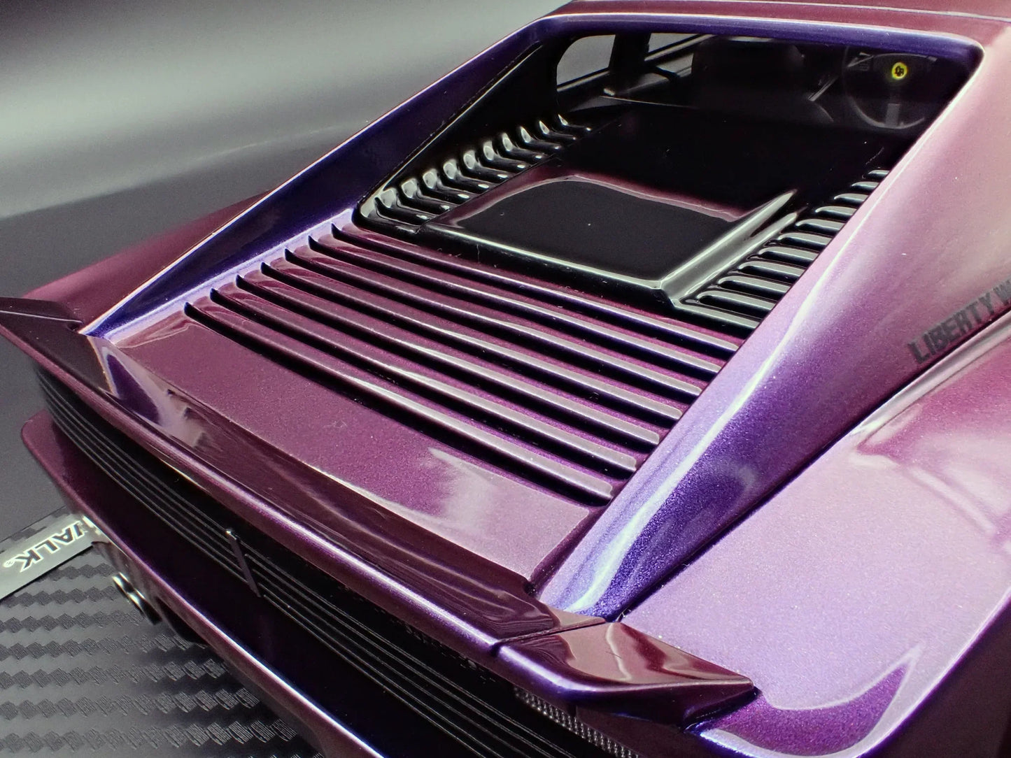 Ignition-Model Ferrari Testarossa 512 LBWK LB-Works Purple Metallic 1:18