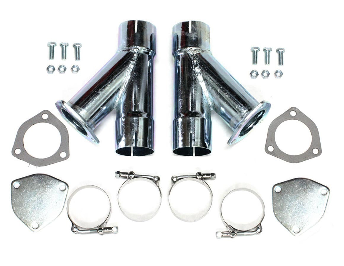 Exhaust Cut-Out Hook-Up 2.5in Kit - H1130