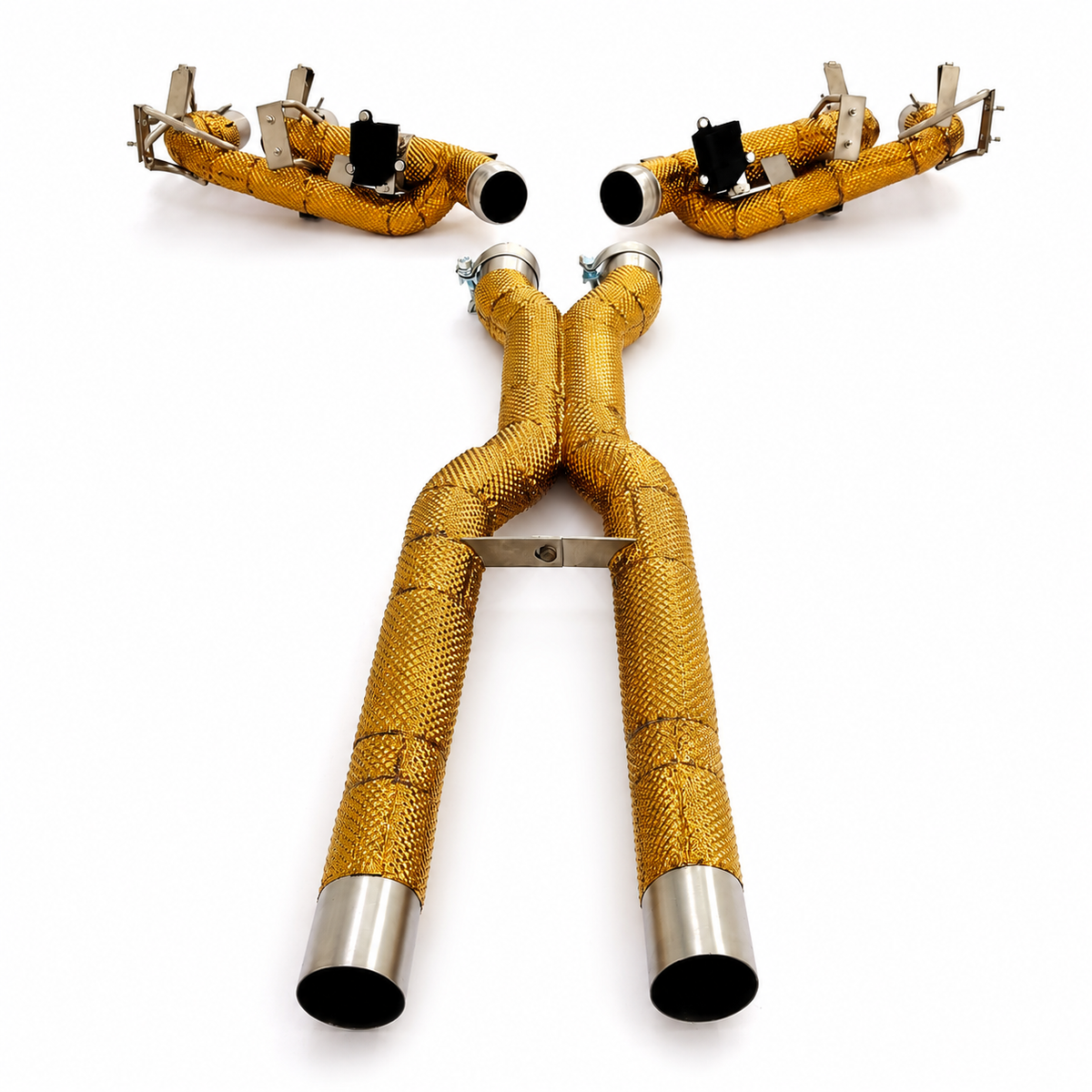 Titanium F1 Valved Catback Exhaust for Ferrari Purosangue 6.5 V12