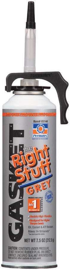 Right Stuff Grey Gasket Maker 7.5oz Can - 85144