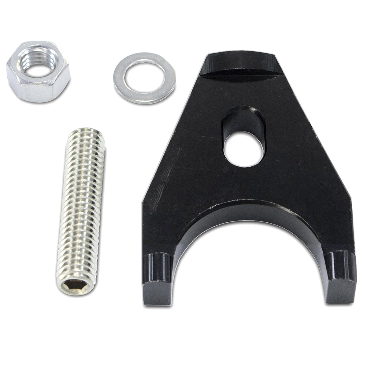 Distributor Cap Hold Down Clamps Black Alum. - 67985