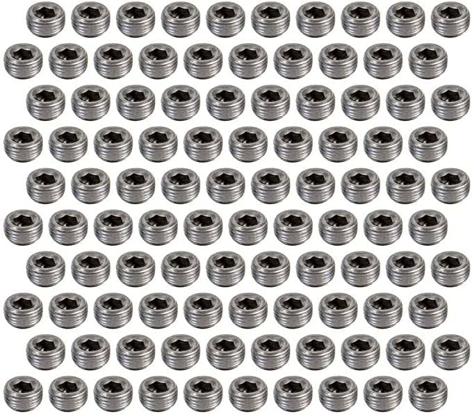 1/2 Pipe Plugs 100pk Hex Socket - PP568T100