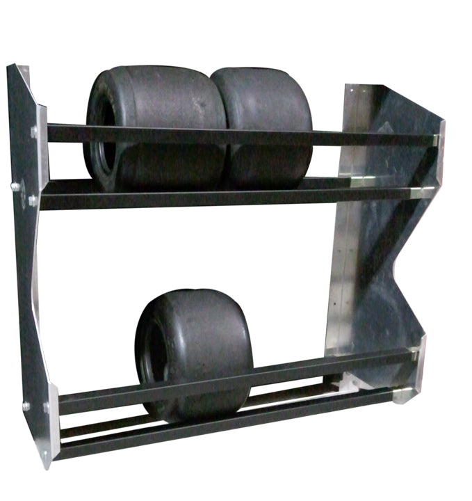 2-Tier Karting Tire Rack - PAL388