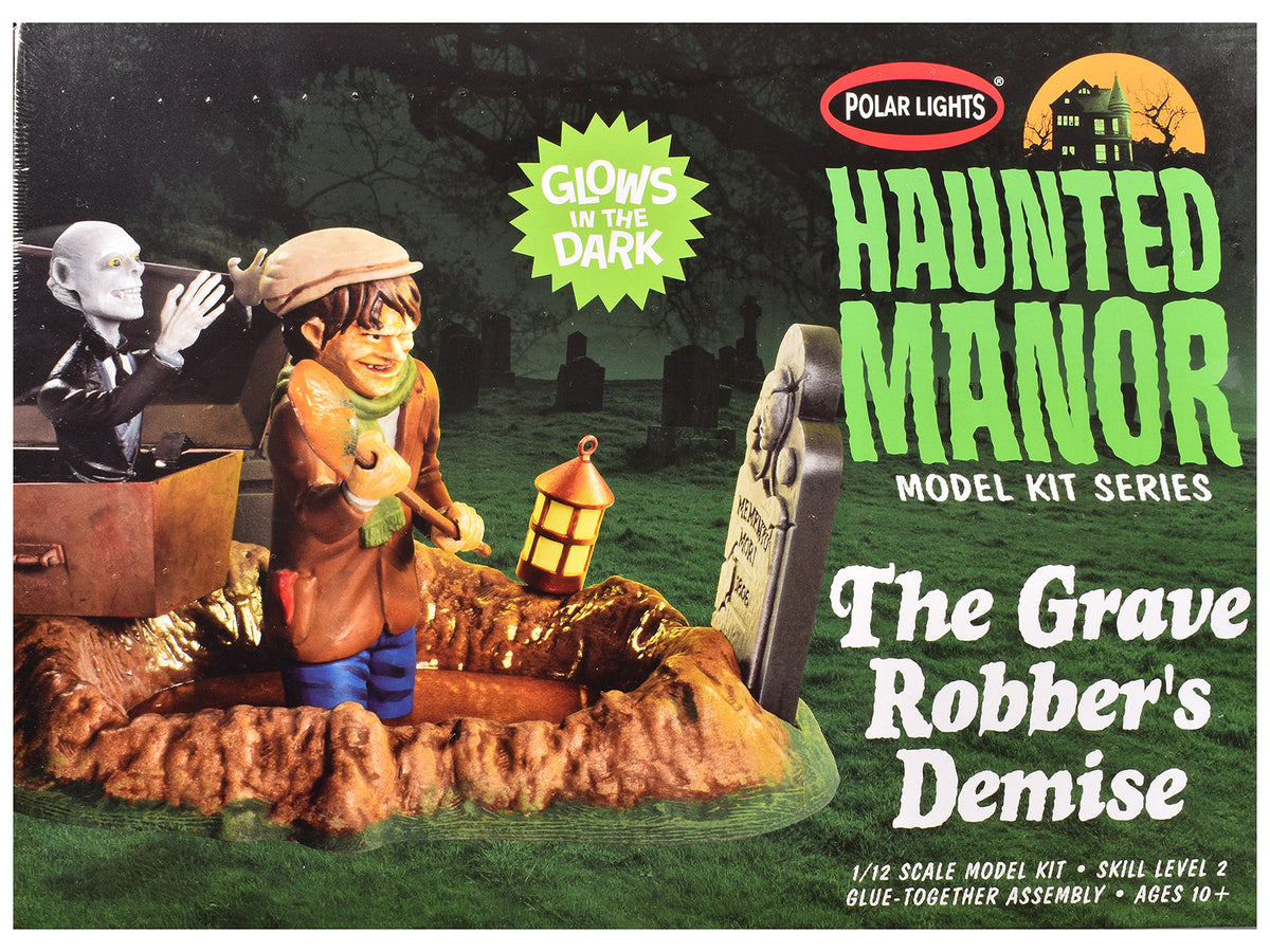Rapid Vehicles Skill 2 Model Kit Haunted Manor "The Grave Robber's Demise" Diorama Set 1/12 Scale...
