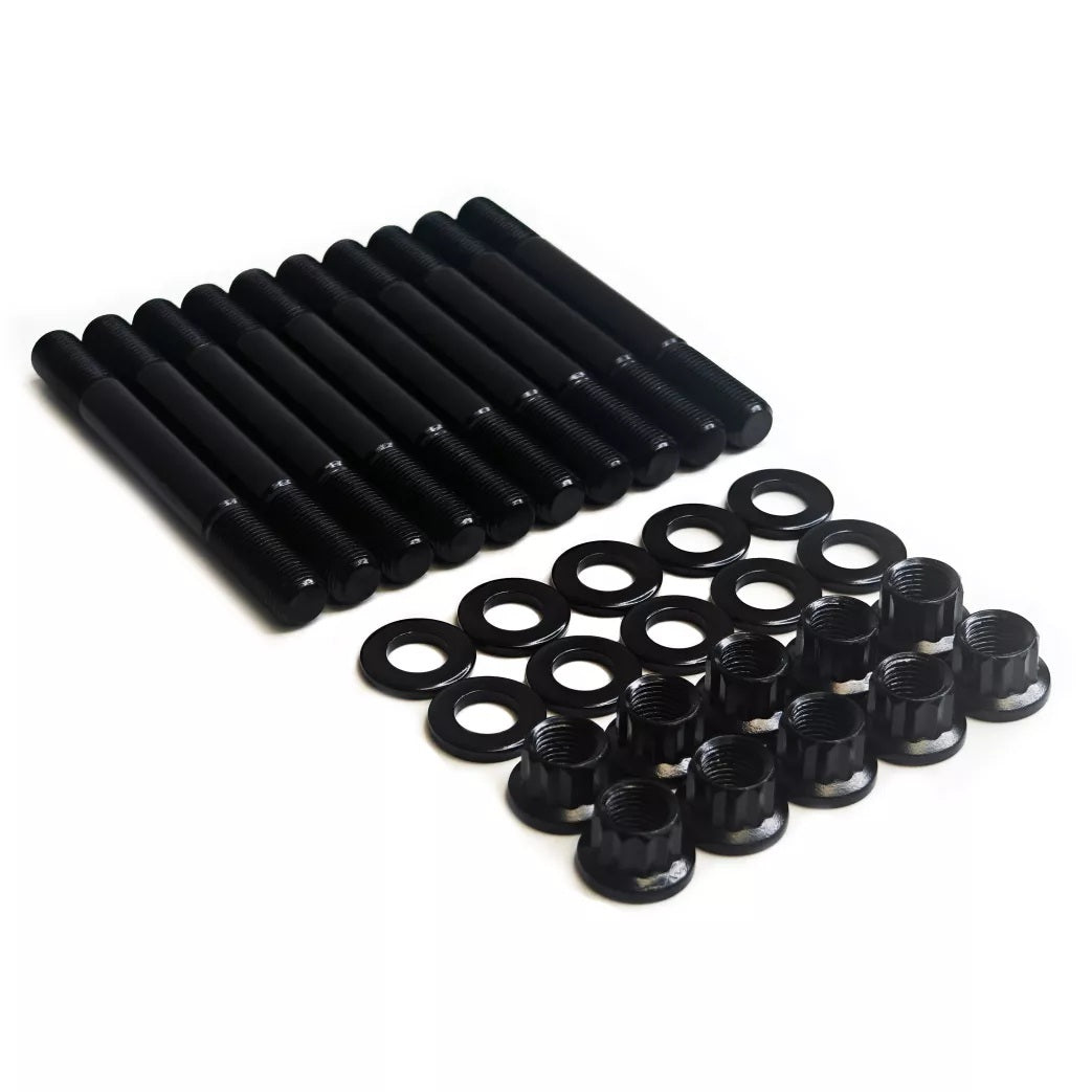 Mitsu 4G63 Head Stud Kit Pre-93 12pt Nuts & Wshrs - 1012112