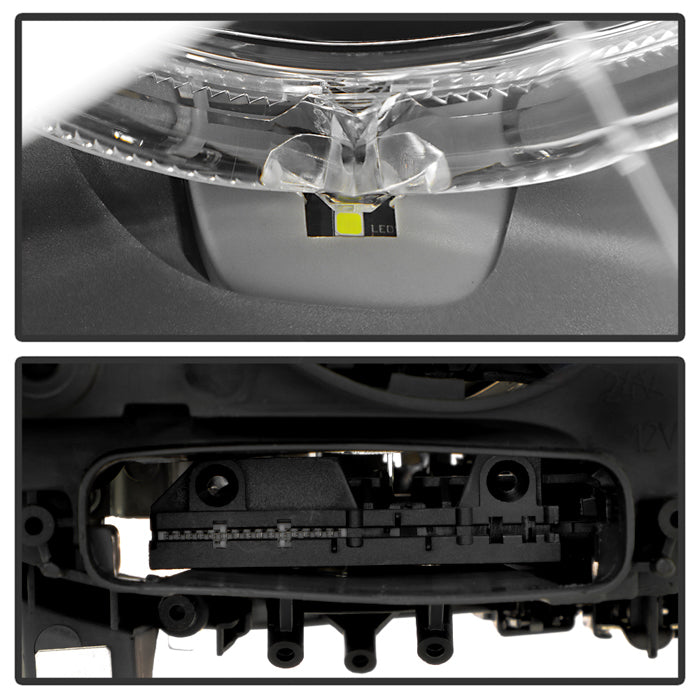 SPYDER 11-13 BMW 528i/535i OE Left Halogen w/ LED Halo Projector Headlight (PRO-JH-BF1011-H-OE-L) 9959295