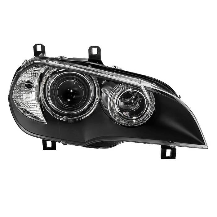 FR SPORT SPYDER xTune 07-10 BMW X5 Passenger Side HID AFS Projector Headlights - OEM Right...
