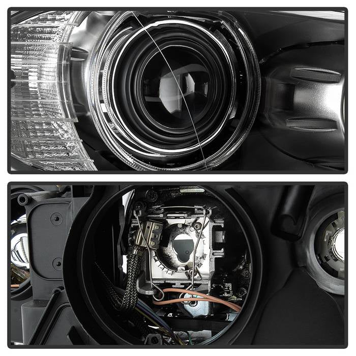 FR SPORT SPYDER xTune 07-10 BMW X5 Passenger Side HID AFS Projector Headlights - OEM Right...